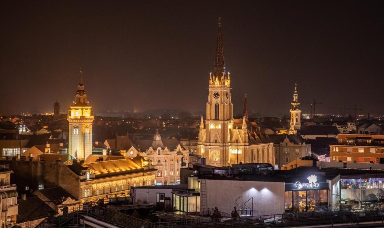 Dali Apartments Pupin Palace Novi Sad Dış mekan fotoğraf